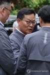 사고수습 대책 논의하는 손재일 대표이사