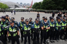 국조특위 현장조사 앞두고 경찰 배치