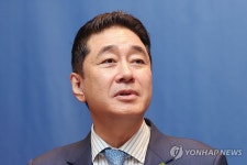 취임 소감 밝히는 이호진 한국배구연맹 신임 총재