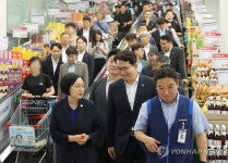 한성숙 국무총리, 물가 현장점검