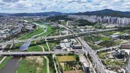 신규 공공주택지구로 공개된 경기 광주 장지동 일대