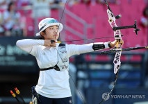 양궁 국가대표 이윤지, 소음 및 관중 적응훈련
