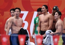 수영 남자 400m 혼계영 동메달