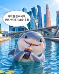 부산 북항 '부캉이' 인기에 기업·지자체도 '상어 마케팅'