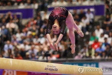 [1보] 황서현, 아시안게임 기계체조 여자 평균대 금메달