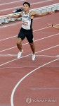 조엘진, 100m 결선 4위 기록