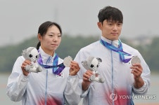 혼성 카약 2인승 은메달
