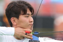 양궁 김제덕 16강 집중