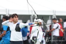 양궁 김제덕 16강 집중
