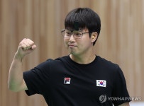 이건혁, 속사권총 금메달