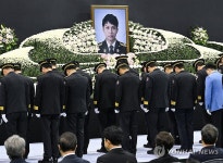 고 김진석 소방위 영결식 엄수