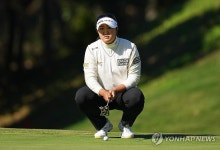 BMW 레이디스 챔피언십, 그린 살피는 유해란