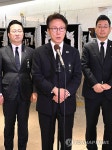 최형우 전 장관 빈소 조문 마친 김민석 대표