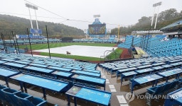 프로야구 PO 1차전 우천 취소