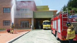 인제소방서·하늘내린유치원, 공공기관 합동 소방훈련 실시