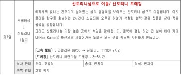 그대 꿈꾸는가! 그리스 에게해 트레킹