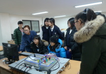 춘천 유봉여중 폴리텍대학서 기술진로체험