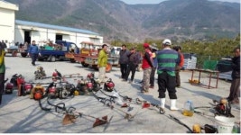 창원 내서농협, 조합원 농기계·영농장비 수리 봉사활동 실시