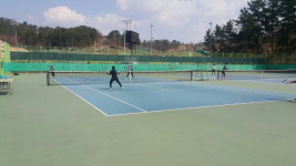 제39회 진주시 테니스협회장배 대회 성황리 개최