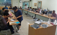 태백시보건소, 재가 암환자 대상 공예교실 개최