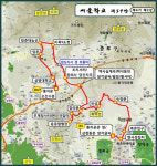 늦가을 비경! 백악과 삼청동천, 백사실계곡에 깃들다