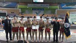 전주 풍남중, 전국 모래판 평정…전국장사씨름대회 우승