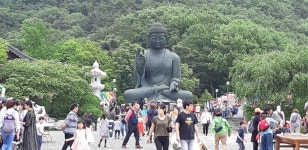 부처님 오신날, 천안 지역 사찰 신도 발길 이어져