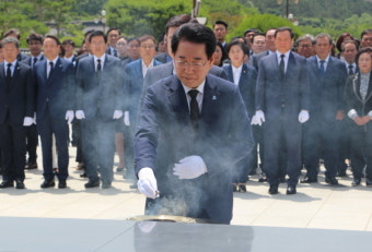 김영록 전남지사 당선인, 도정 첫 실무보고 등 일정 소화