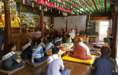 태백 청원사, 함태탄광 순직광부 위령제