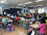 무더위 잊고 전주시 자전거 교육에 푹 빠졌어요