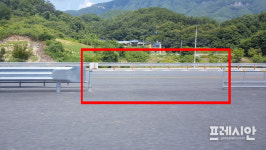 [포토] 안전에 구멍 뚫린 무주 적상산터널 회차로