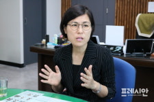 소녀상 지킴이 정명희가 말하는 북구의 복지와 교육