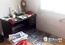 창녕 봉천 마을회관 부실 시공 원성