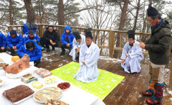 정선 여량면, 염장봉 제례 봉행
