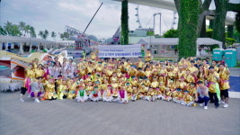 전북의 도깨비춤, 싱가포르 칭게이퍼레이드를 빛냈다.