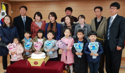 정선 남평초 총동문회, 모교 입학생 장학금 전달