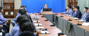 김병로 서해지방해경청장 여수해경 방문