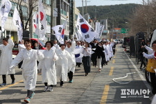 고성 배둔장터 다시 울려 퍼진 “대한독립만세”