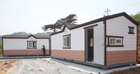 동해시, 산불 이재민을 위한 임시조립주택 설치