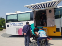 곡성군-전남대학교,  ‘장애인 순회 구강 진료’ 호응