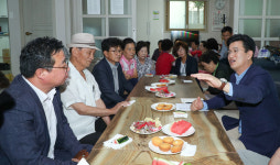 허태정 대전시장  현장 시장실 운영하며 시민과 소통