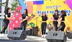 안동시, 푸른 청춘들이 엮어가는 문화 한마당. 록과 댄스의 만남