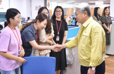 김양호 삼척시장, 복지시설서 배식봉사