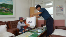 여수지역 추석 명절 앞두고 온정의 손길 줄이어