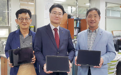 NH투자증권, 정선군에 중고 태블릿PC 기증