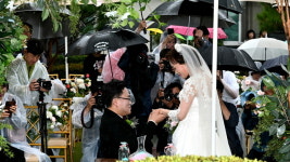 경주시국제문화교류관 개관식 가지고 작은 결혼식 개최