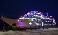 국내 최대 크루즈 미남호, 유람선 운영