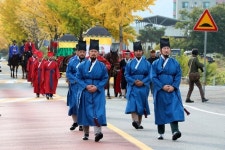 [포토] 무주 적상산 사고(史庫)실록 봉안행렬이요