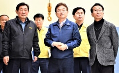 이철우 경북도지사, 신종 코로나 어려움 겪는 중소기업 방문