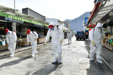 정선군, 코로나19 확산방지 긴급방역 강화